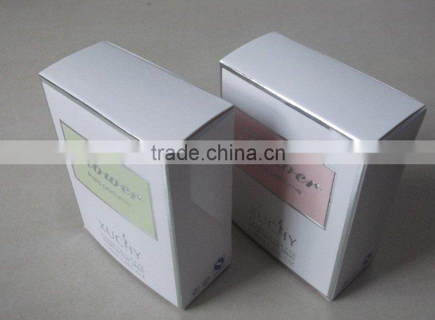 silver stamp cosmetic packaging