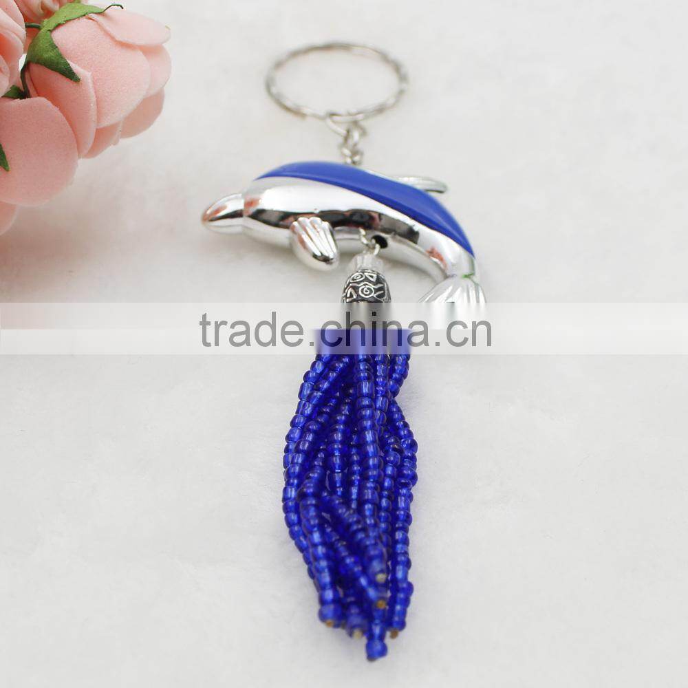 Islamic Wholesale Plastic Dolphin Pendant Keychain