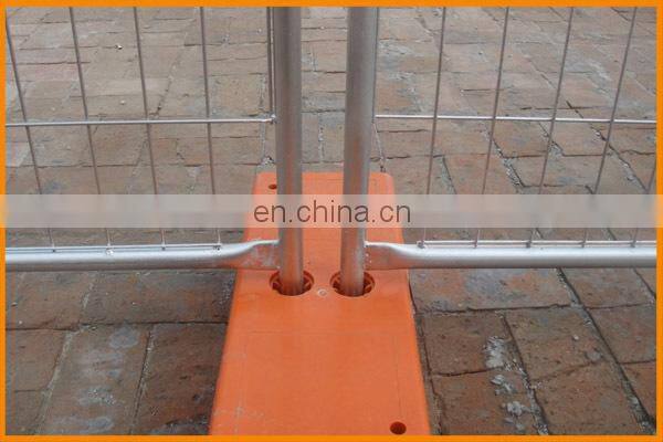 concrete temporary fence feet