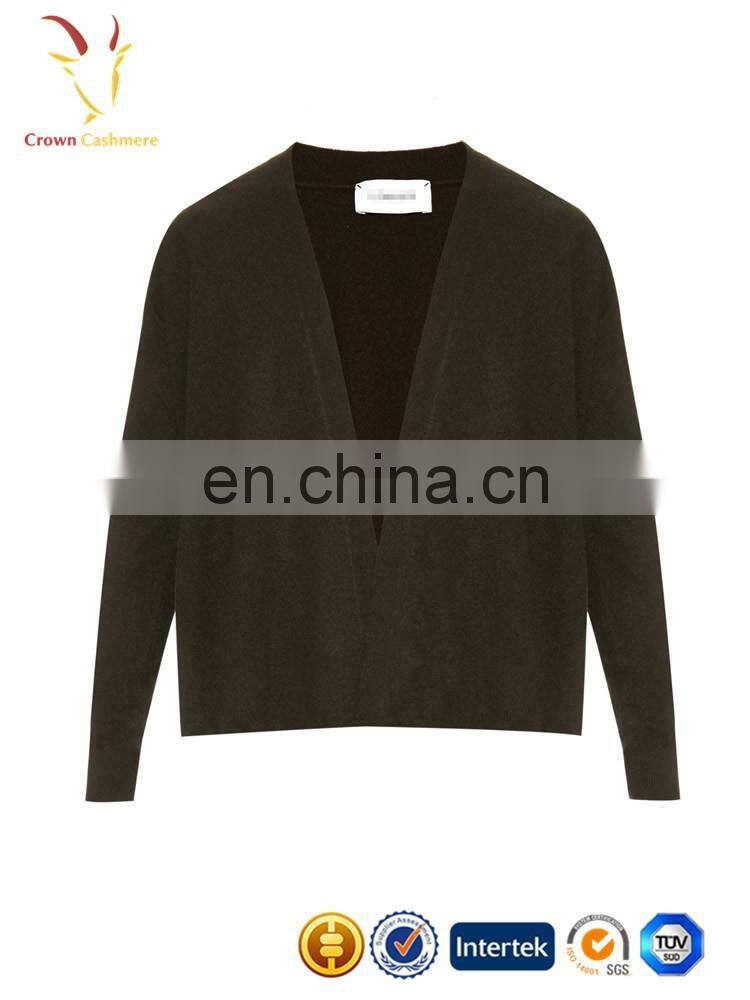 Men Cashmere Open Front Cardigan Hot Selling