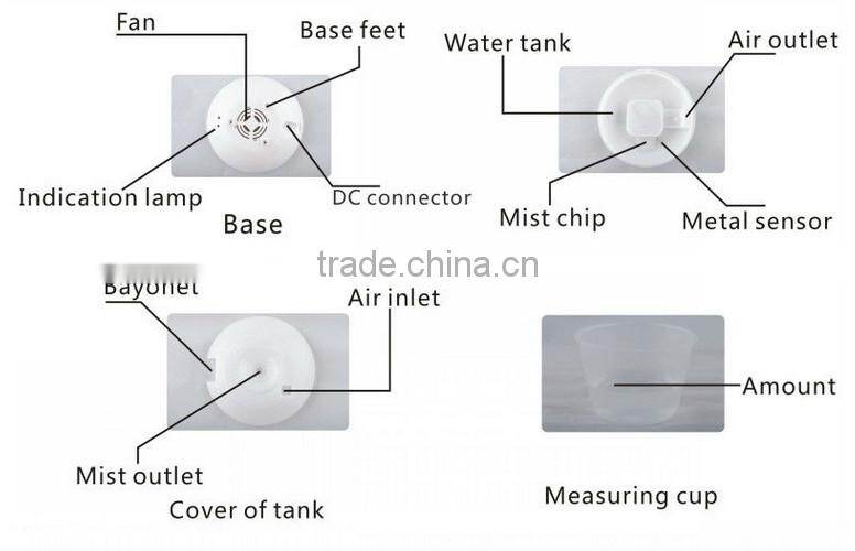 Magic Stone ultrasonic aroma diffuse