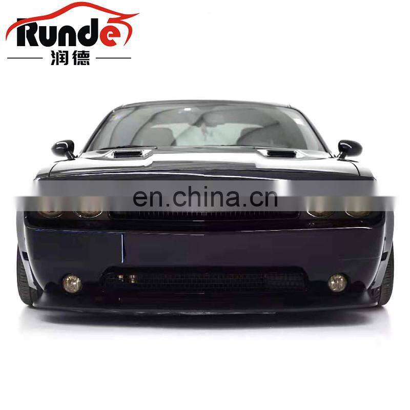 Runde Car Modification Challenger LB Style FRP Material Side Fender Flare Spoiler Wing Body Kit For Dodge Challenger
