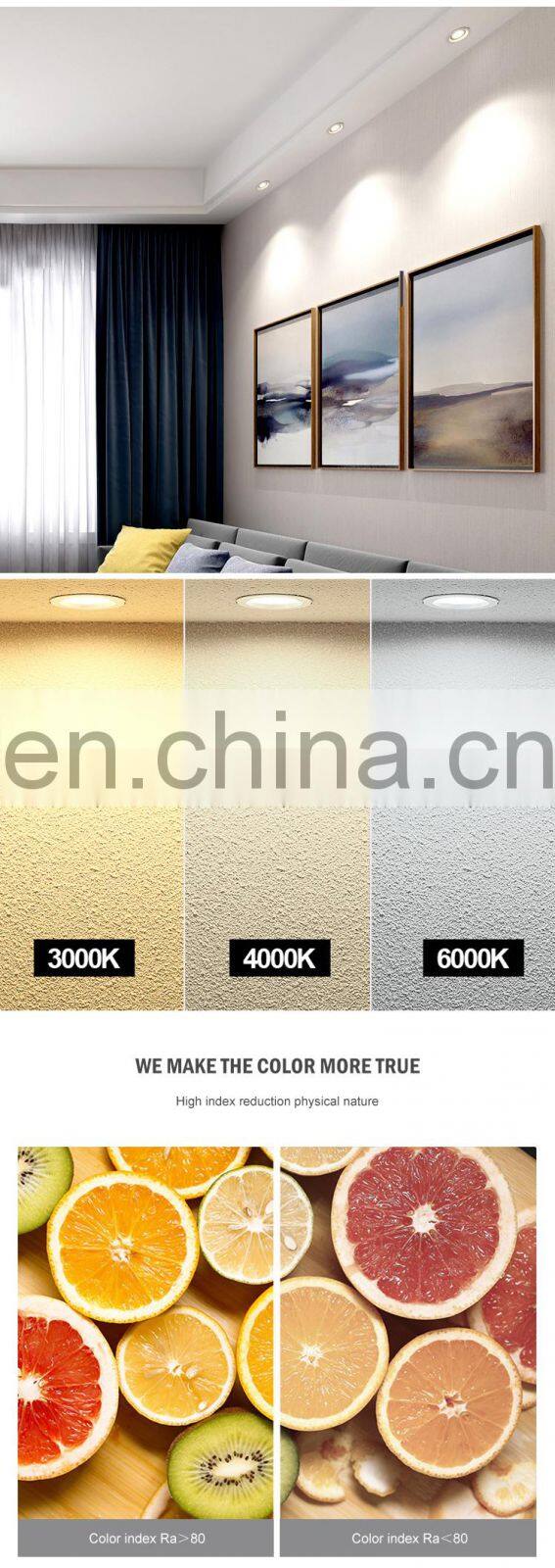 Huayi Cheap Price Aluminum Pc Cob 12w  20w 30w Indoor Museum Recessed Led Spot Light