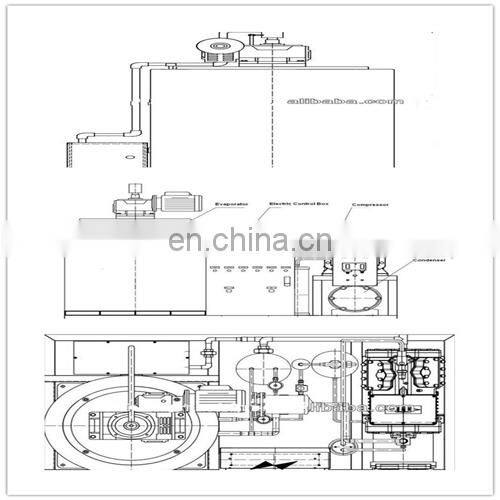 High quality 5 ton flake ice maker CE confirmed