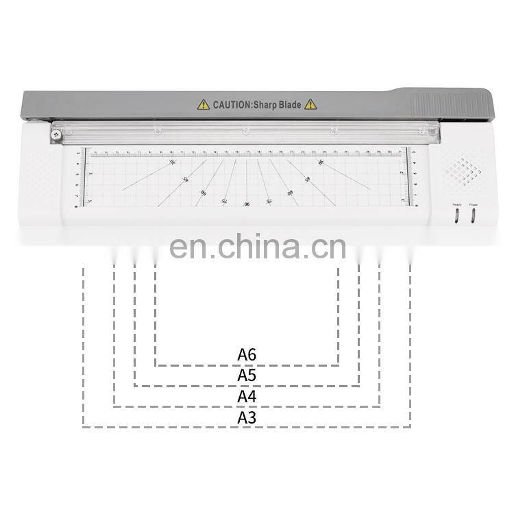 OL381C Plastic Professional A3 320 Hot Cold Press Household Mini Lamination For Photo Document Label Laminator Machine
