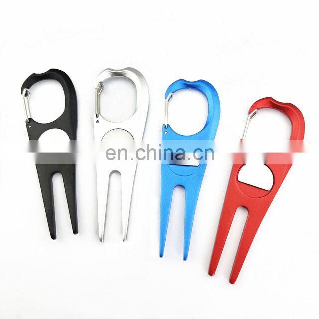 Aluminum Golf Divot Repair Tool Multi Color Custom Golf Club Repair Tool Golf Divot Tool
