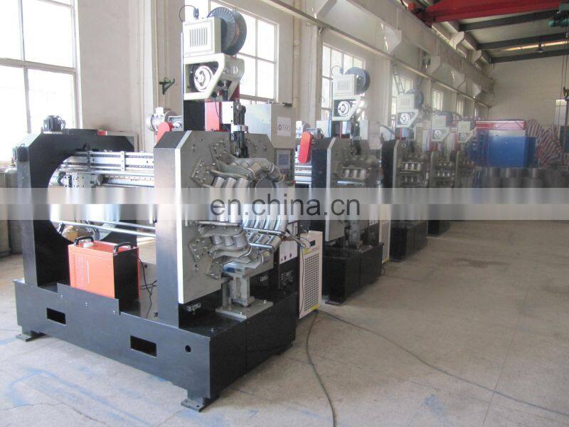 Electric water heater straight seam welding machine