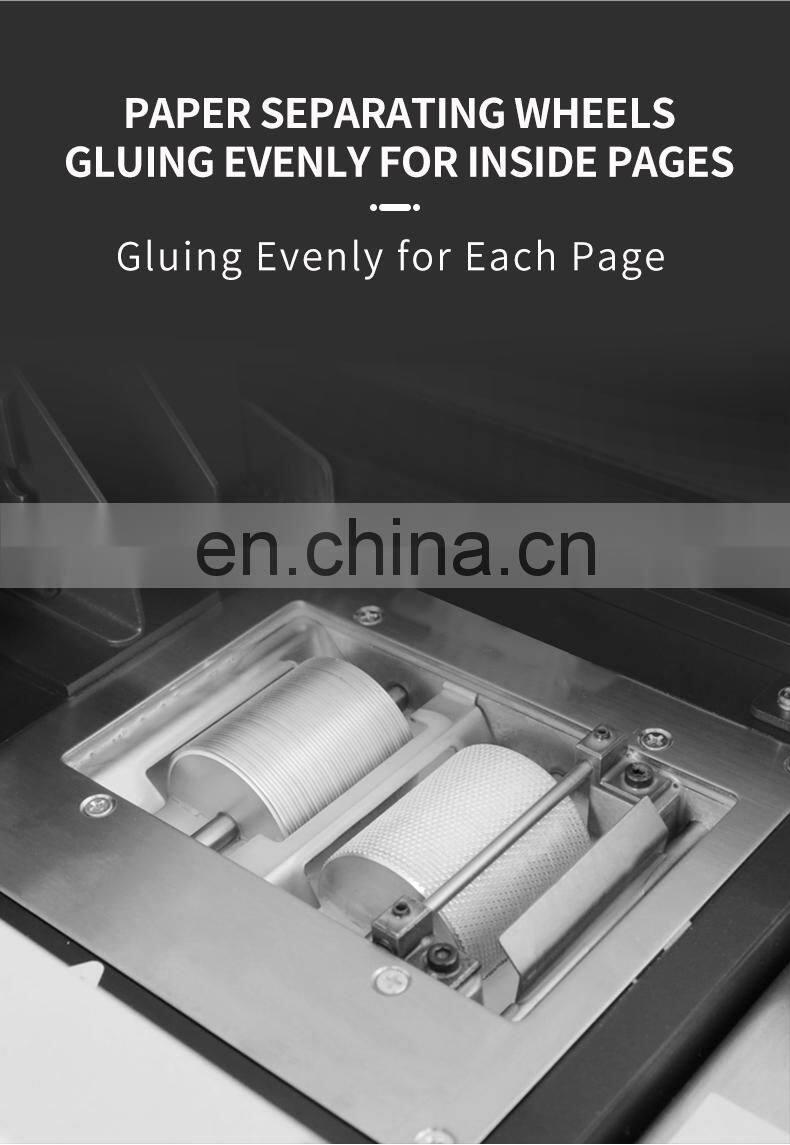 a4 high speed good quality book binding machine