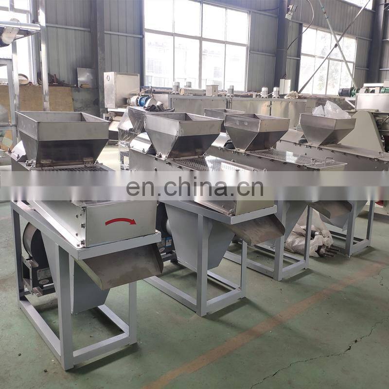dry type peanut peeling machine / blanched peanuts skin peeler
