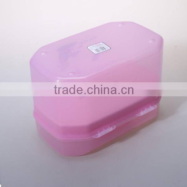 Pink Clear Plastic Family Healthy Box