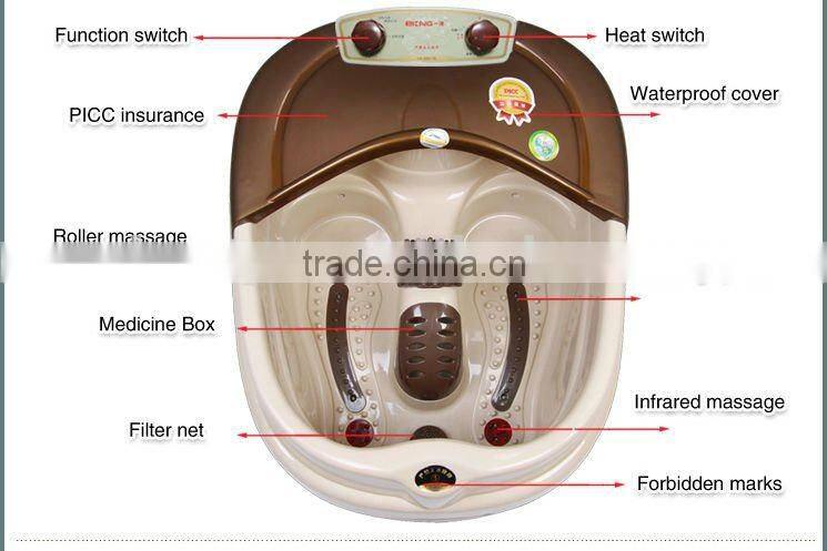 Intelligent foot bath massager foot cleaner