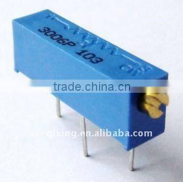 3006 multiturn,Glass cermet, Trimmer potentiometers