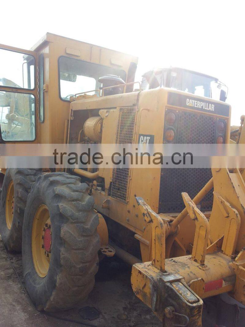 used good condition motor grader cater 140G in shanghai