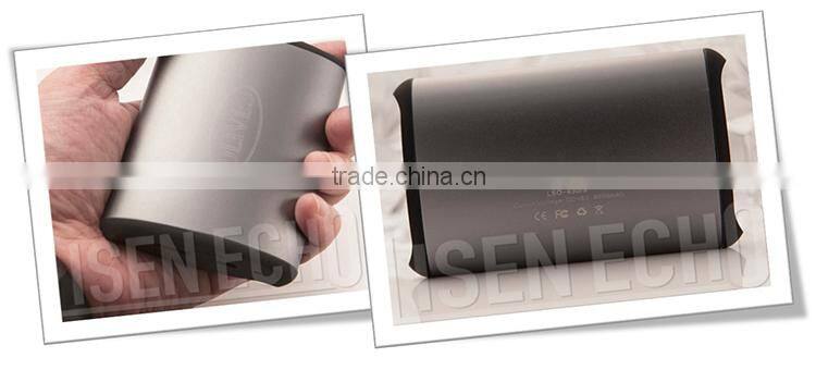 Olive shape advertising polymer USB battery power pack 6600mAh