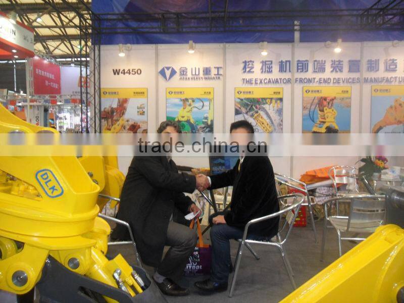 Excavator used grab bucket