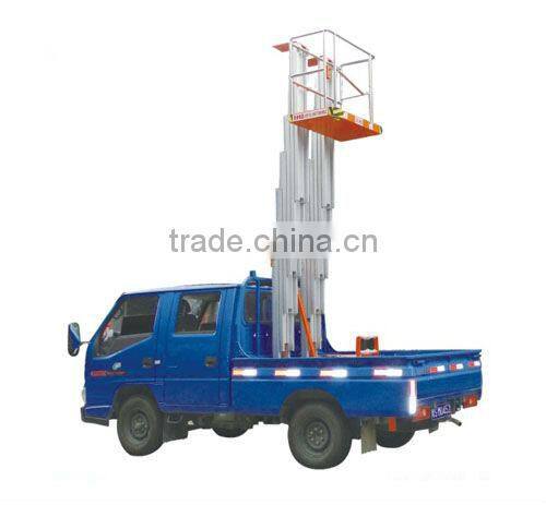 electric scissor lift/vehicle mounted scissor lift platform for city maintenance and construction