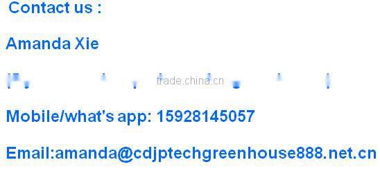 Low Cost Greenhouse With Side Ventilation