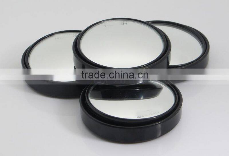 3R-035 Auto Car Rearview Round Blind Spot Mirror Wide Angle Lens 360 Degrees Adjustable Mirror