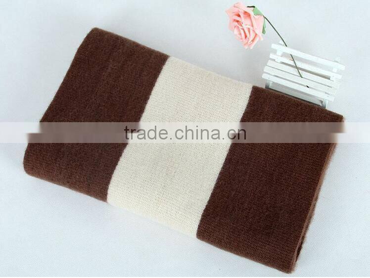 Latest Design Winter Warm Gradient Color 100% Acrylic Knitted Ladies Fashion Scarf