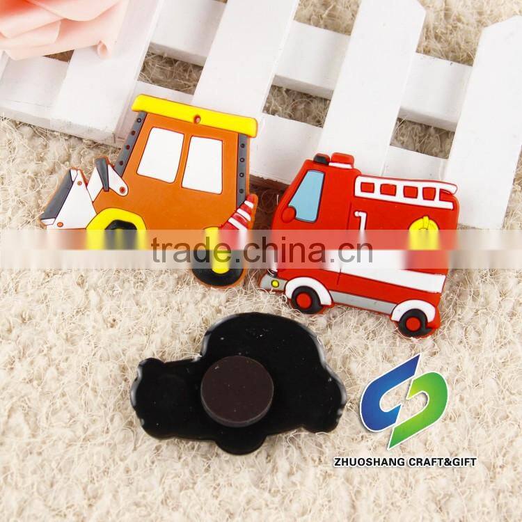 cartoon fridge magnet soft rubble toys of kids