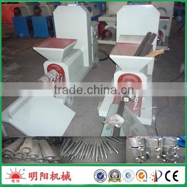 Mingyang factory supply fire log sawdust wood briquette making machine price