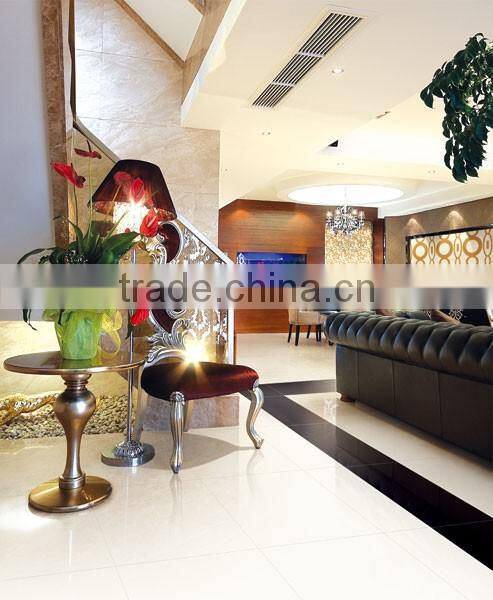 cheap price 24x24 balck and 24x24 white porcelain tile