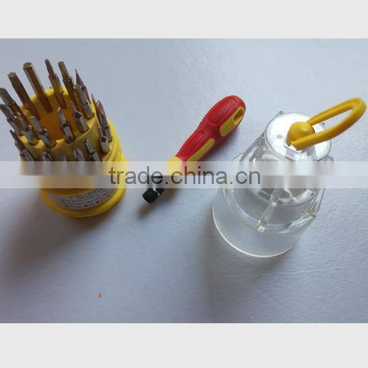 cheap and good quality precision screwdriver set 31 in 1,pocket screwdriber bit set