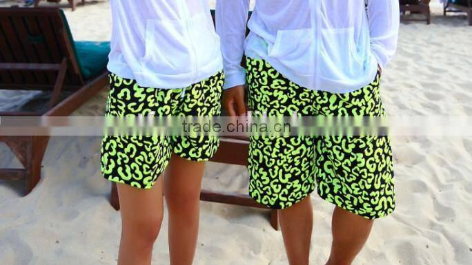 Numeral pattern summer cheap xxx beach shorts