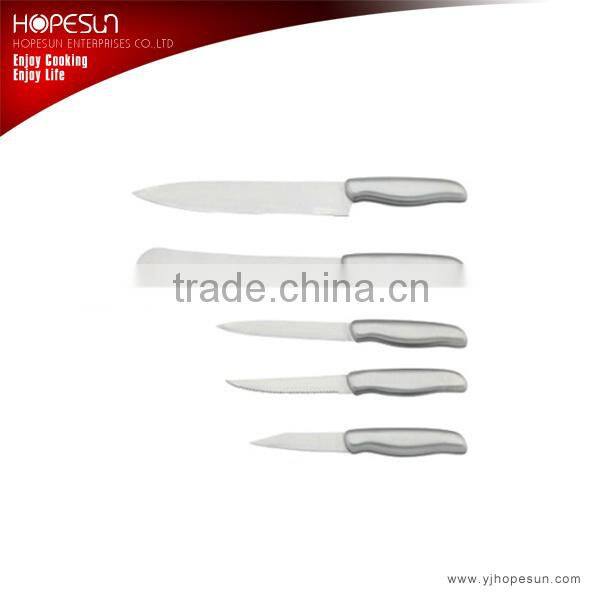 Good knife set and sharpener set of 6