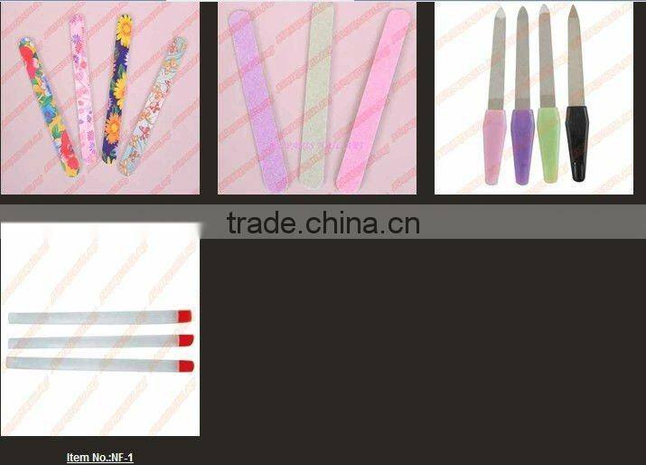 17.8*2*0.4cm disposable nail file/ bulk nail file/diamond deb nail files, (with your logo)