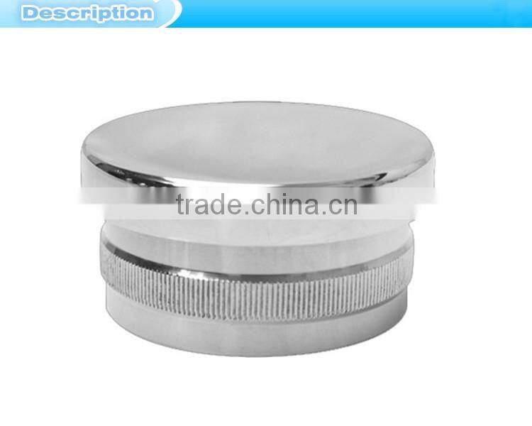 stainless steel threaded end cap/pipe threaded end cap EC-02