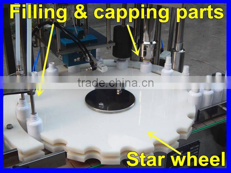 Trade assurance supplier automatic liquid botting machine,spray bottle filling machine