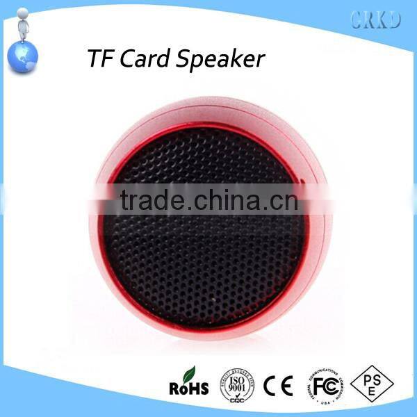 New promotional mini mp3 speaker with micro sd card support