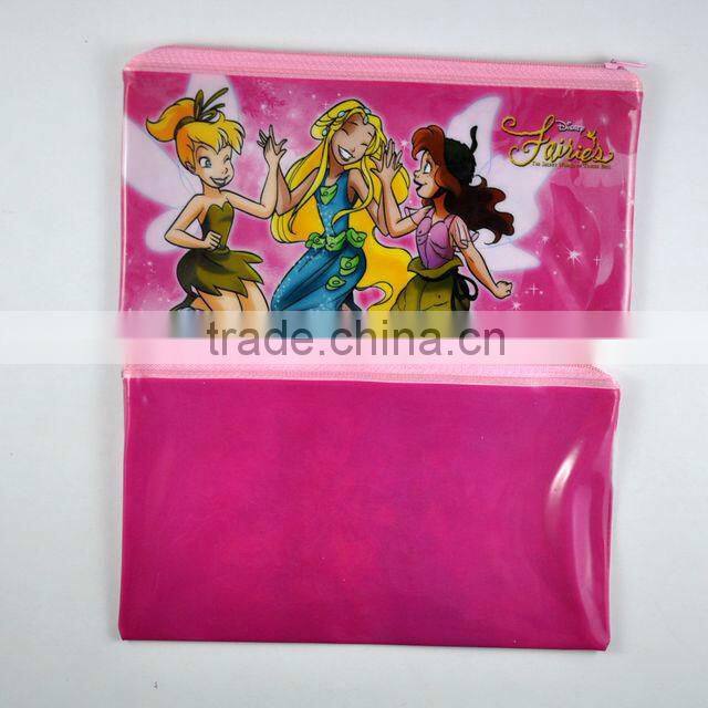 PP/PVC document bag (file holder)with full color print