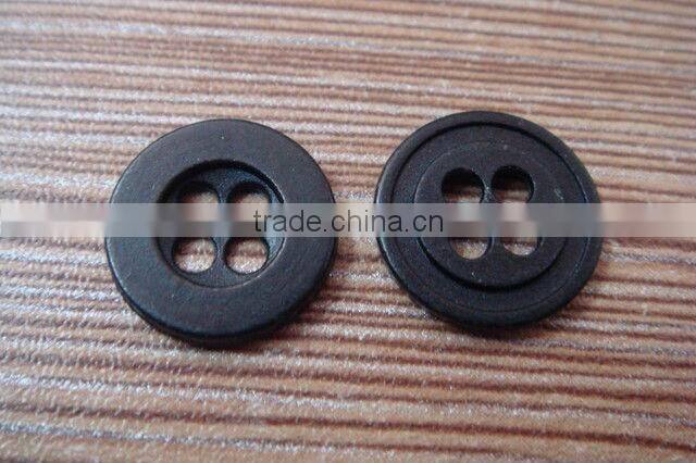 11.5mm round metal button 4 holes zinc alloy button