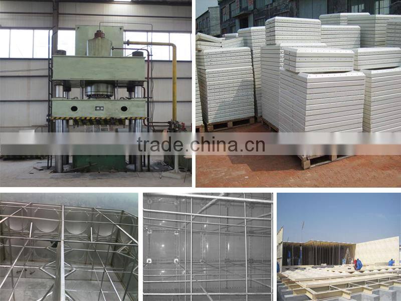 High Capacity Fiberglass Reinforced Plastic GRP Water Tank For Waste Water Treatment