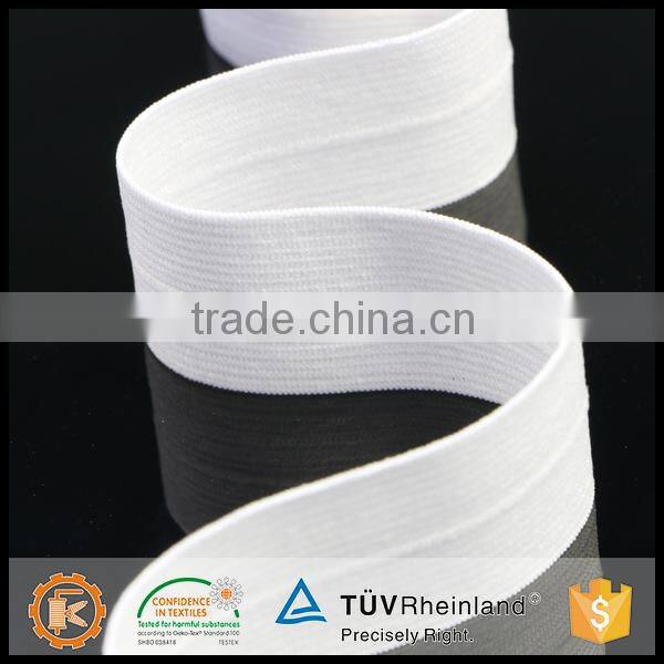 Hot multi color optional crochet garment spandex knitting webbing belt elastic