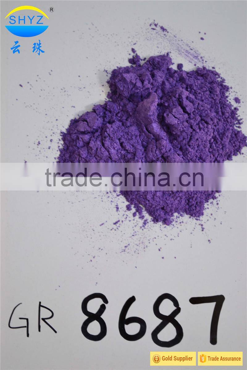 Suppliers china cosmetic grade chromatic pearl pigment color powder