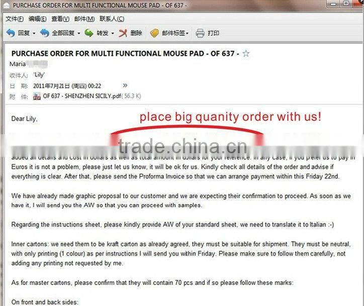 2.4G Wireless Optical Mouse Set with DPI Switch NANO receiver