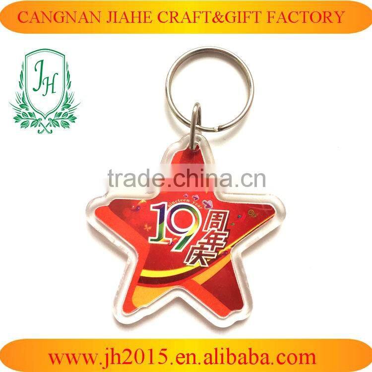 promotional photo frame keychain cheap keyring wholesale clear custom acrylic keyring