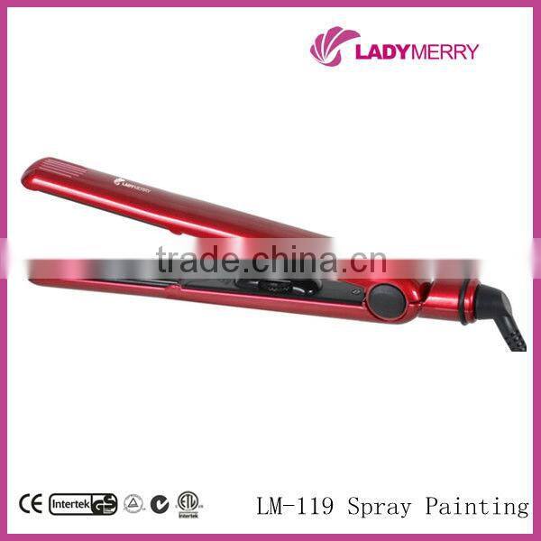 salon hair straightener with MCH heating element