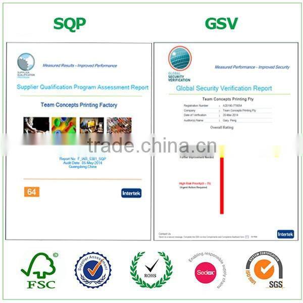Cheap art paper professional leaflet