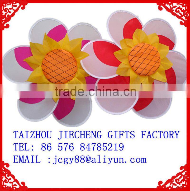 2016 Fashion polyester high quality Windmill toys garden decorations