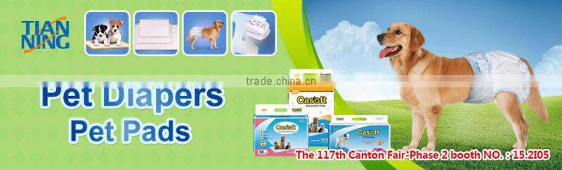 Commonly pet puppy diaper from China factory directly
