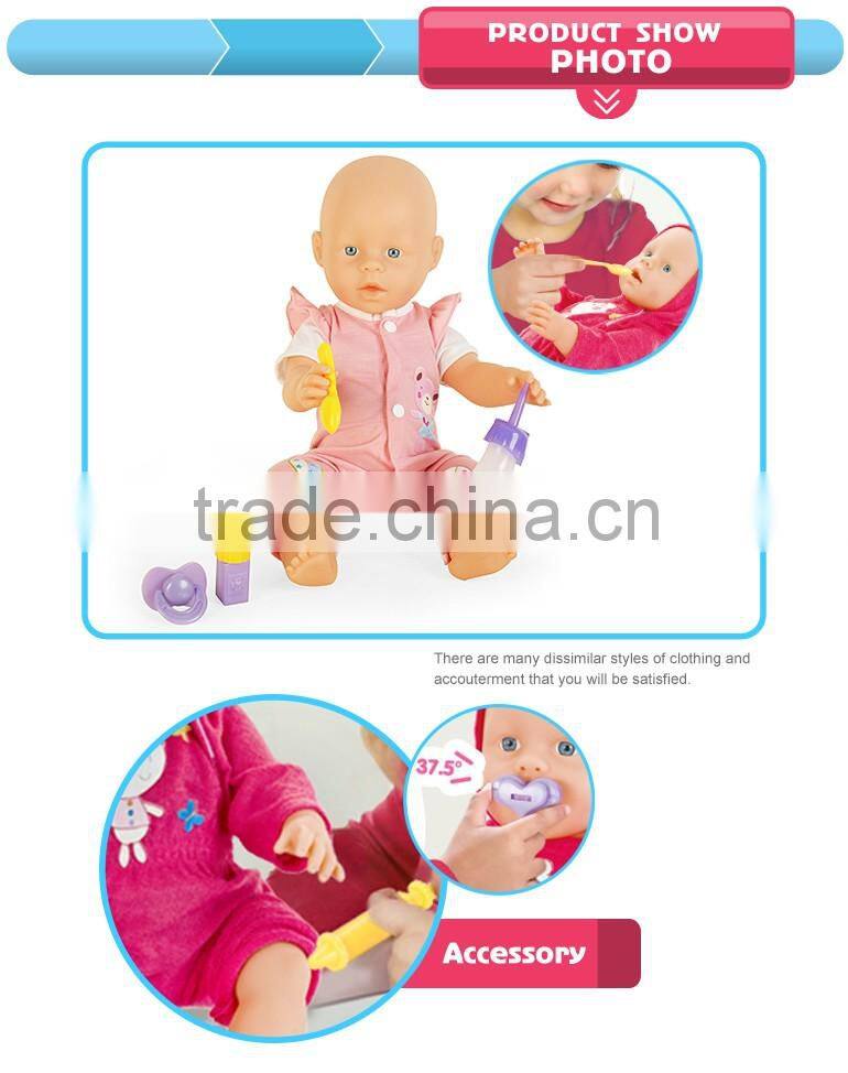 popular 2016 hot sell baby doctor kit 18 inch vinyl dolls for kids