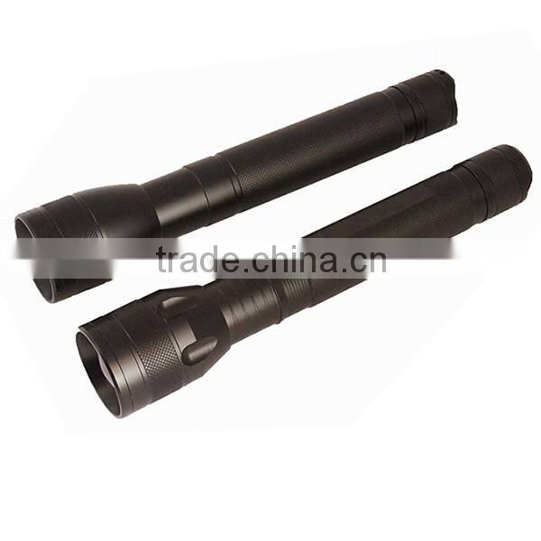 aluminum led flashlight torch light with focus zoom function