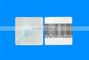 New Arrival EAS Alarm Security Soft Tag For Supermarket