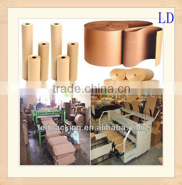 Folding Corrugated Paper Box With Waterproof For Shipping