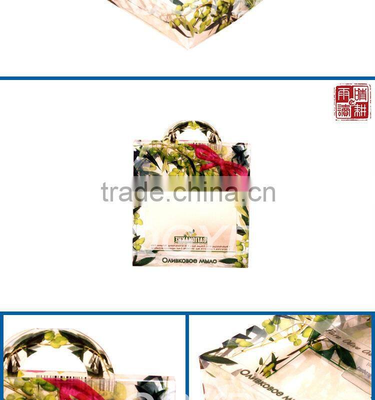 pvc small clear plastic packaging box