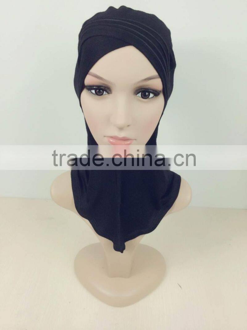 C062 new style crossover ninja inner underscarf,full underscarf to cover neck